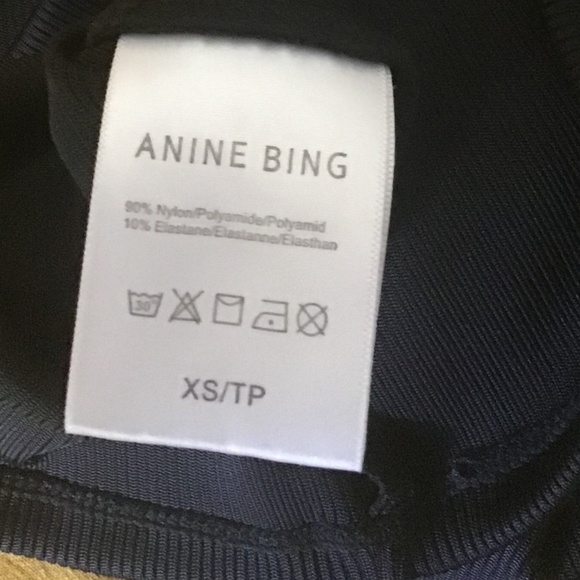 Anine Bing Lesly Tank Black XS - Picture 10 of 10